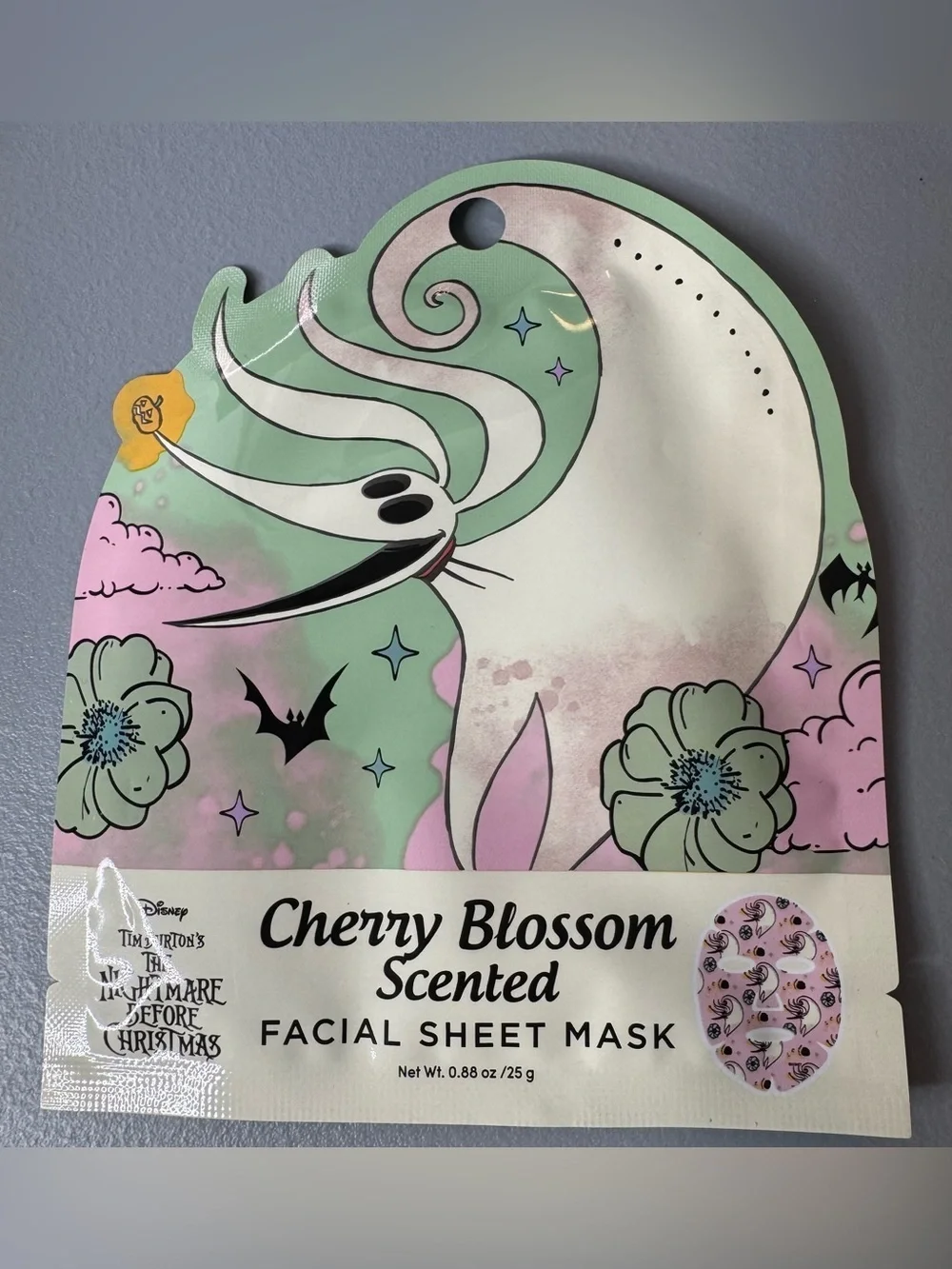 Disney the nightmare before Christmas zero Cherry Blossom facial Sheet mask